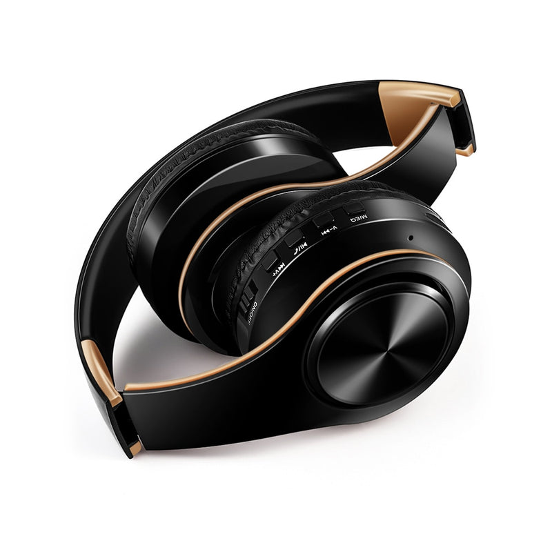 Fones de ouvido Bluetooth estéreo sem fio com microfone / cartão