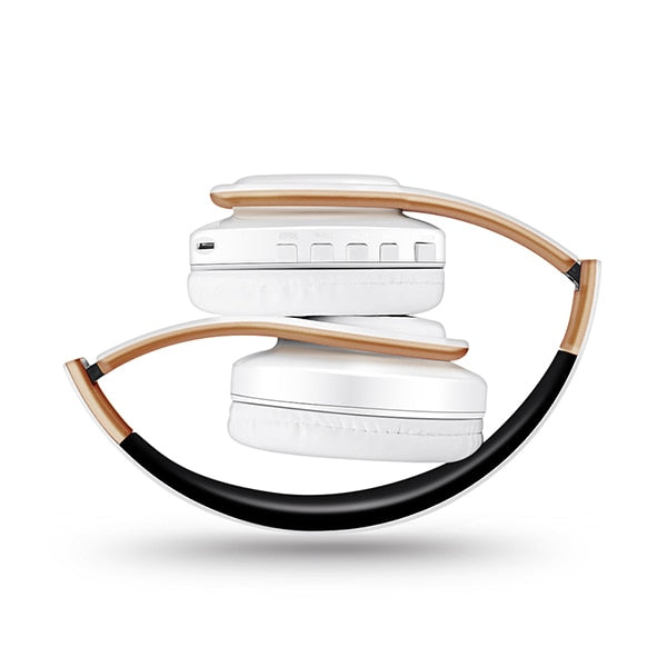 Fones de ouvido Bluetooth estéreo sem fio com microfone / cartão