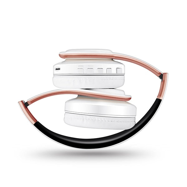 Fones de ouvido Bluetooth estéreo sem fio com microfone / cartão