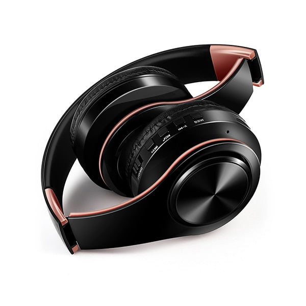 Fones de ouvido Bluetooth estéreo sem fio com microfone / cartão
